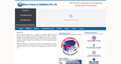 Desktop Screenshot of macroevents.in
